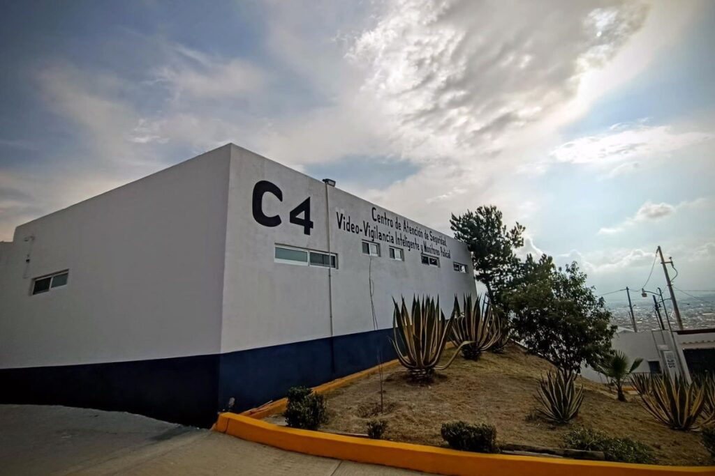 Fachada del C4 de Tulancingo