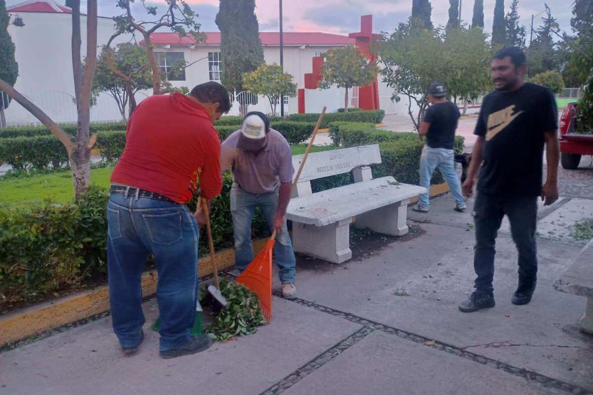 Los trabajos contemplan el mantenimiento de áreas verdes | Foto: Magda Olguín